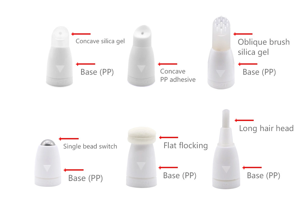 Essence Lotion Packaging PE Plastic Long Nozzle Tip Tube with Screw Thread Lid