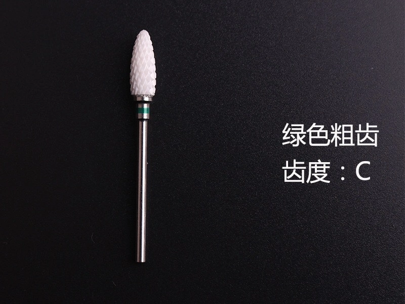 Ceramic Nozzle Nail Drill Bit Milling Cutter Nail Electric Drill